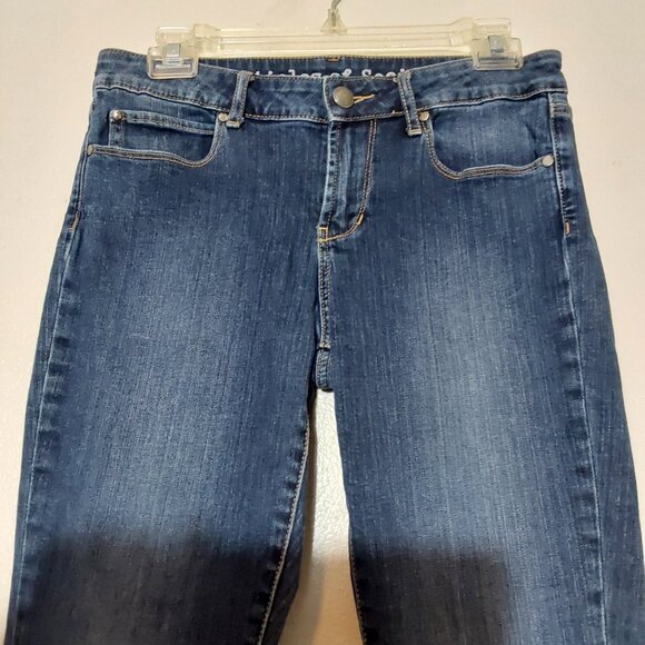 Articles of Society - Kendra Low Rise Baby Boot Retro Blue Jeans - 28 x 31 (6) - Picture 5 of 11